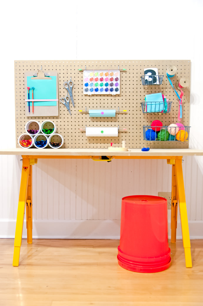 Best ideas about DIY Art Desk
. Save or Pin Store All Your Kid s Crafts For Under $50 Now.