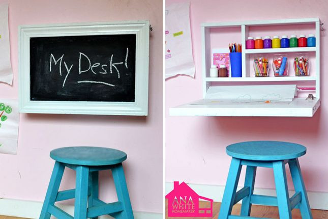 Best ideas about DIY Art Desk
. Save or Pin 40 Brilliant DIY Organization Hacks Now.