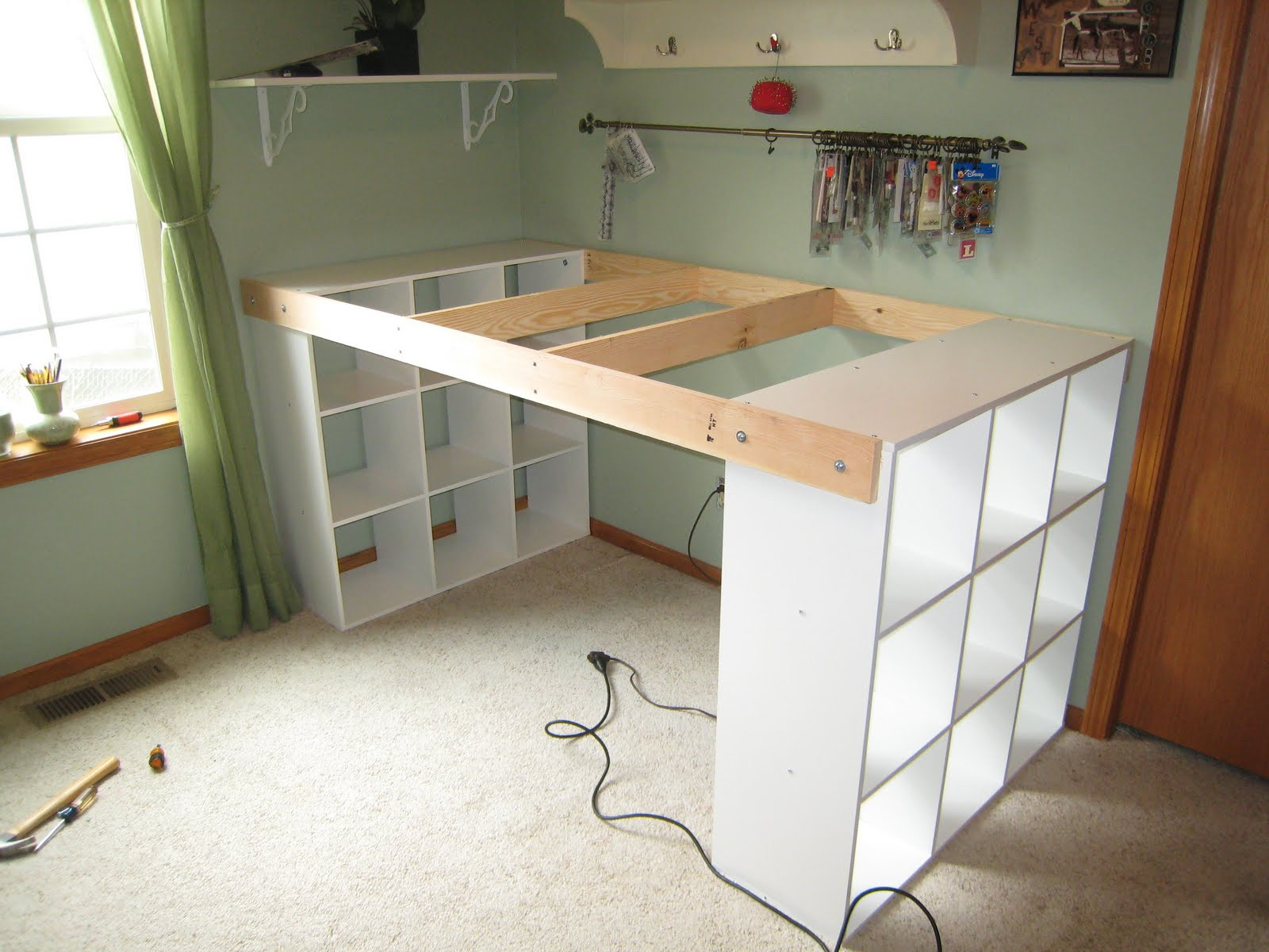 Best ideas about DIY Art Table
. Save or Pin DO IT YOURSELF WHITE CRAFT DESK HOW TO BUILD A CUSTOM Now.