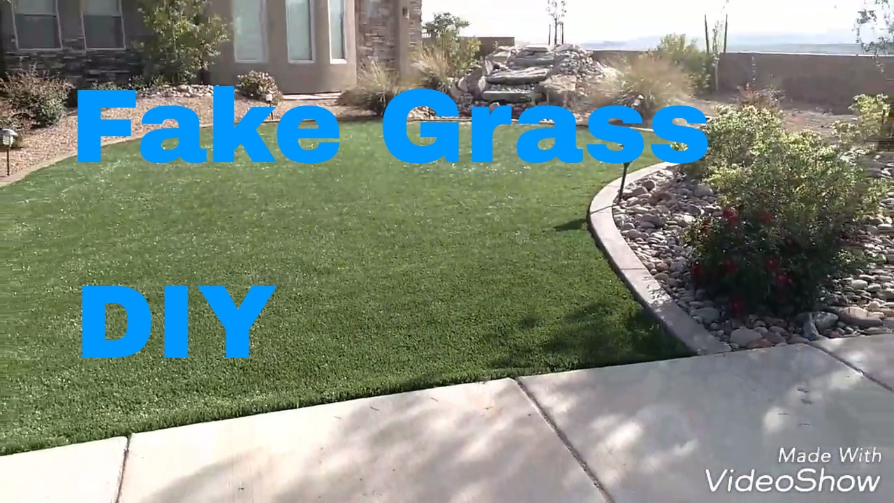 Best ideas about DIY Artificial Grass
. Save or Pin DIY fake grass install Cheap and easy faux grass with NO Now.