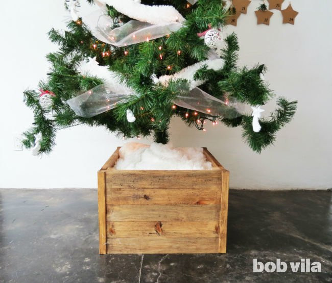 Best ideas about DIY Artificial Tree Stand
. Save or Pin Make a DIY Christmas Tree Stand with This Easy Tutorial Now.