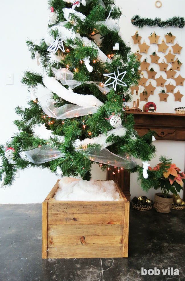 Best ideas about DIY Artificial Tree Stand
. Save or Pin Make a DIY Christmas Tree Stand with This Easy Tutorial Now.