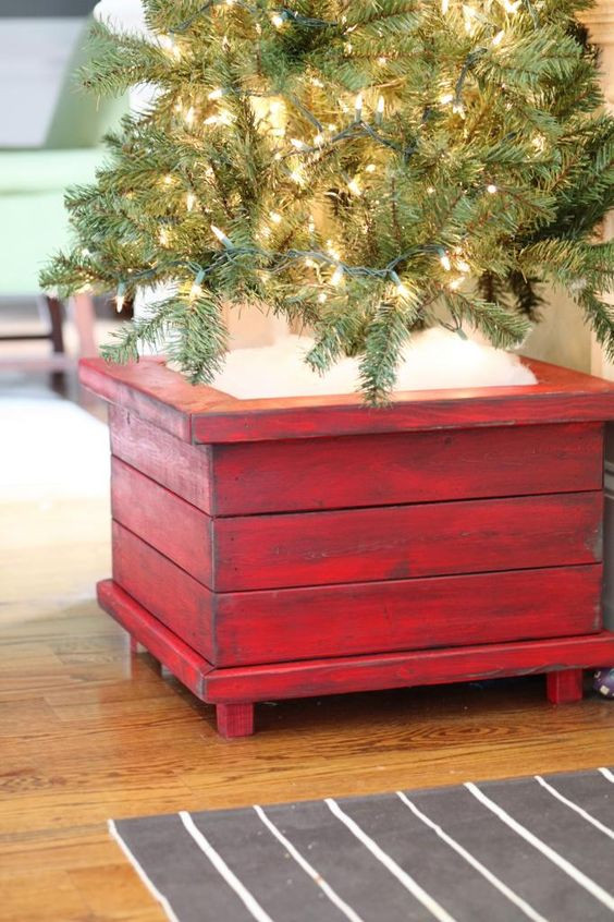 Best ideas about DIY Artificial Tree Stand
. Save or Pin 30 Creative Christmas Tree Stand DIY Ideas Hative Now.