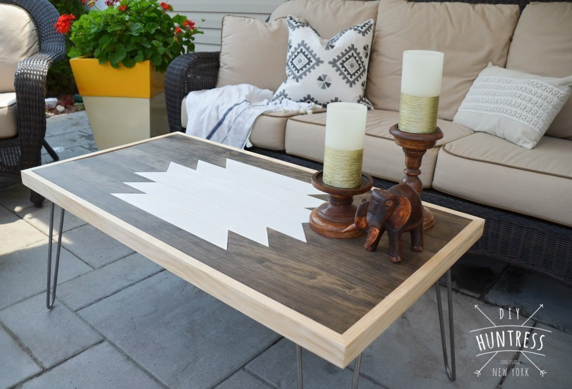 Best ideas about DIY Artist Table
. Save or Pin DIY Geometric Wood Art Table DIY Huntress Now.