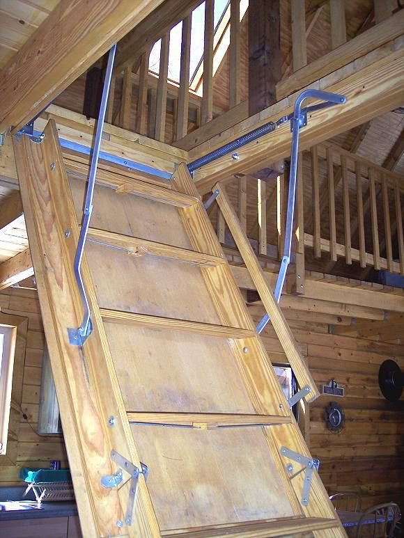 Best ideas about DIY Attic Ladder Plans
. Save or Pin pull down loft ladder You can put this out of the way Now.