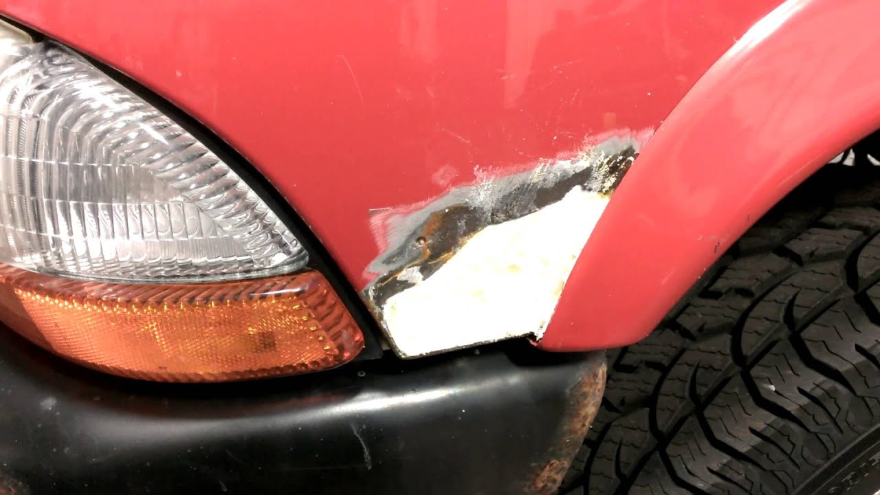 Best ideas about DIY Autobody Repair
. Save or Pin DIY Repair a rotted hole without welding in New metal Now.