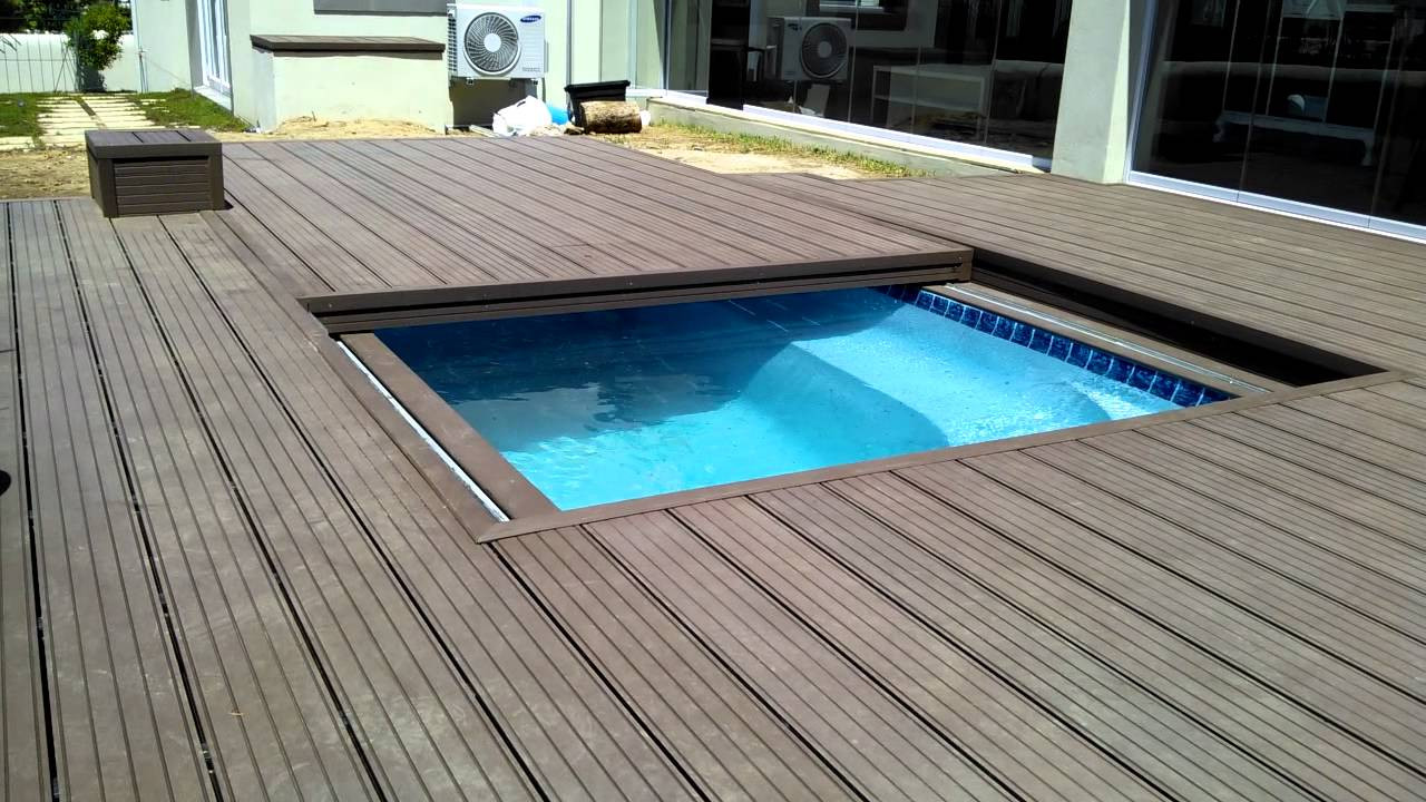 Best ideas about DIY Automatic Pool Cover
. Save or Pin Decks4Life posite Deck with Motorized Pool Sliding Now.