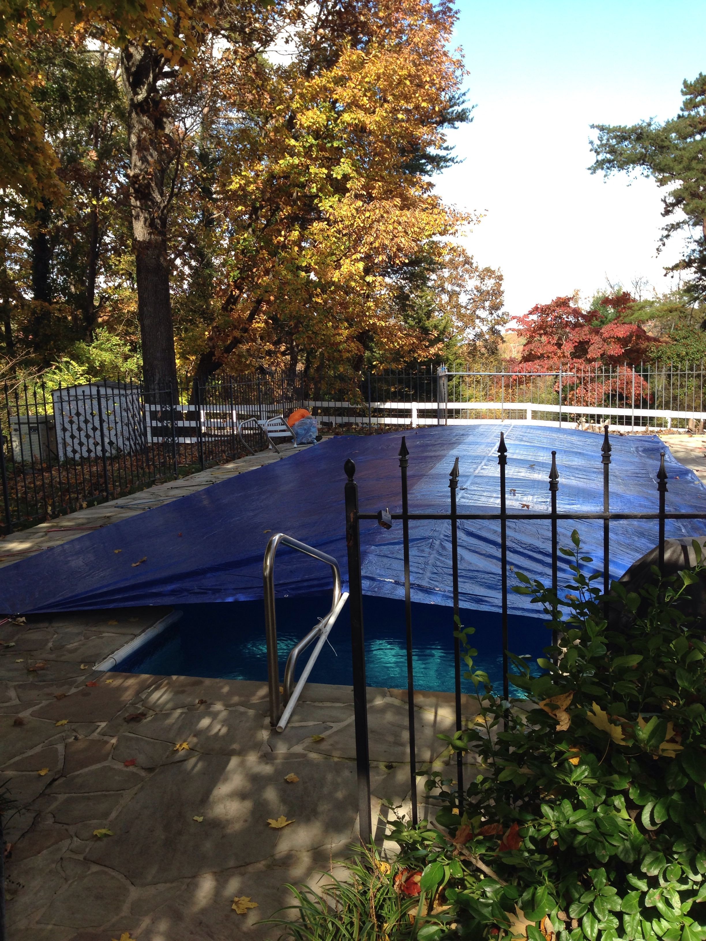 Best ideas about DIY Automatic Pool Cover
. Save or Pin Tarp on and bungees to DIY PVC pool cover Now.