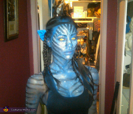 Best ideas about DIY Avatar Costume
. Save or Pin Avatar Neytiri Halloween costume Now.