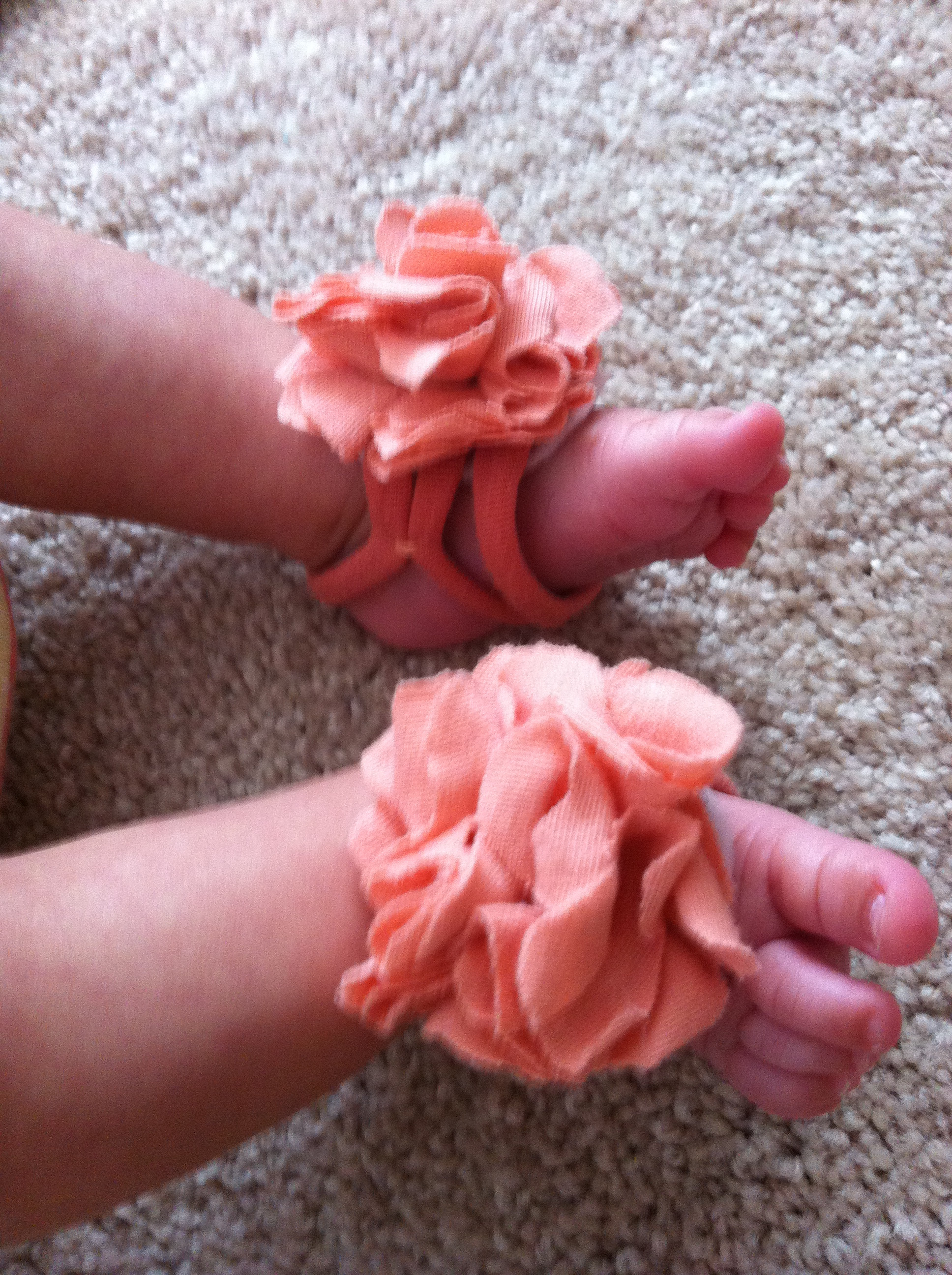 Best ideas about DIY Baby Barefoot Sandals
. Save or Pin DIY Project – Baby Barefoot Sandals Now.