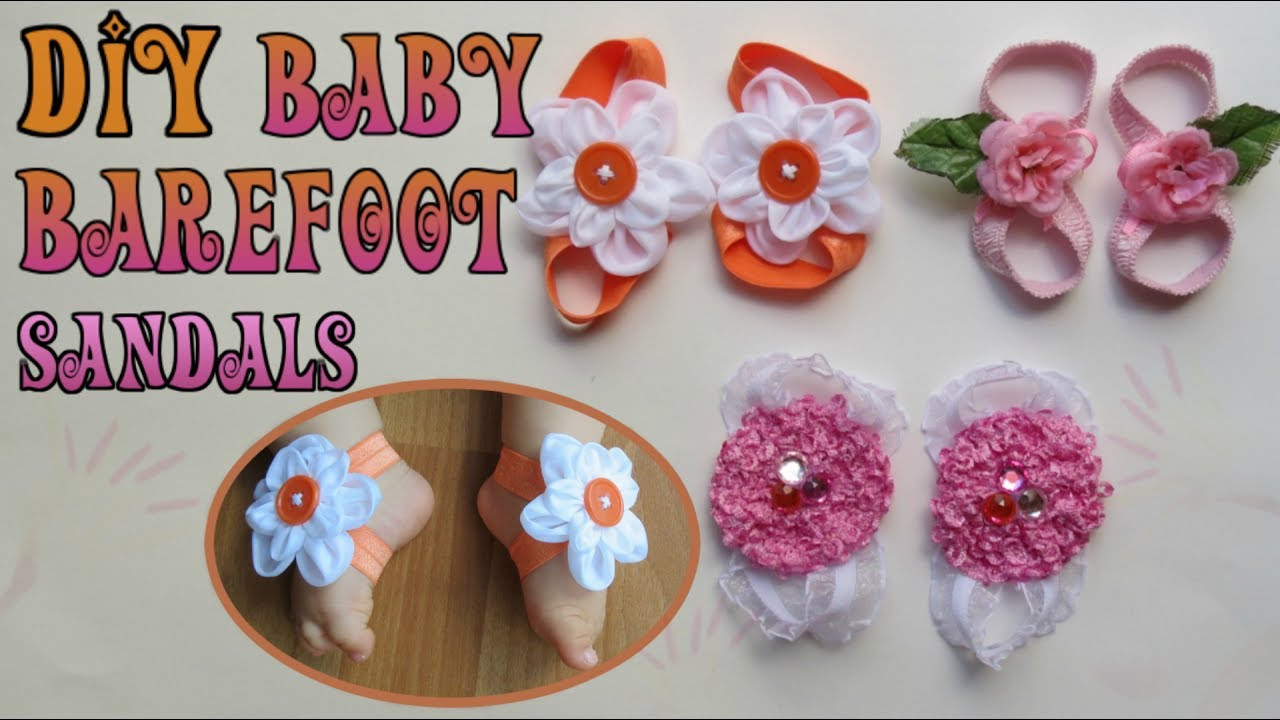 Best ideas about DIY Baby Barefoot Sandals
. Save or Pin How to Make Baby Barefoot Sandals DIY Pretty Cute Sandals Now.