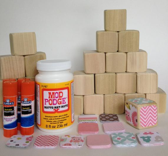 Best ideas about DIY Baby Blocks For Baby Shower
. Save or Pin DIY Wood Baby Blocks Baby Girl Baby Shower Craft Now.