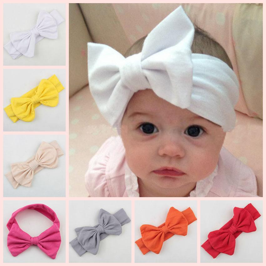 Best ideas about DIY Baby Bow Headband
. Save or Pin Baby Infant Christmas Bow Headbands Girl Cotton Headband Now.