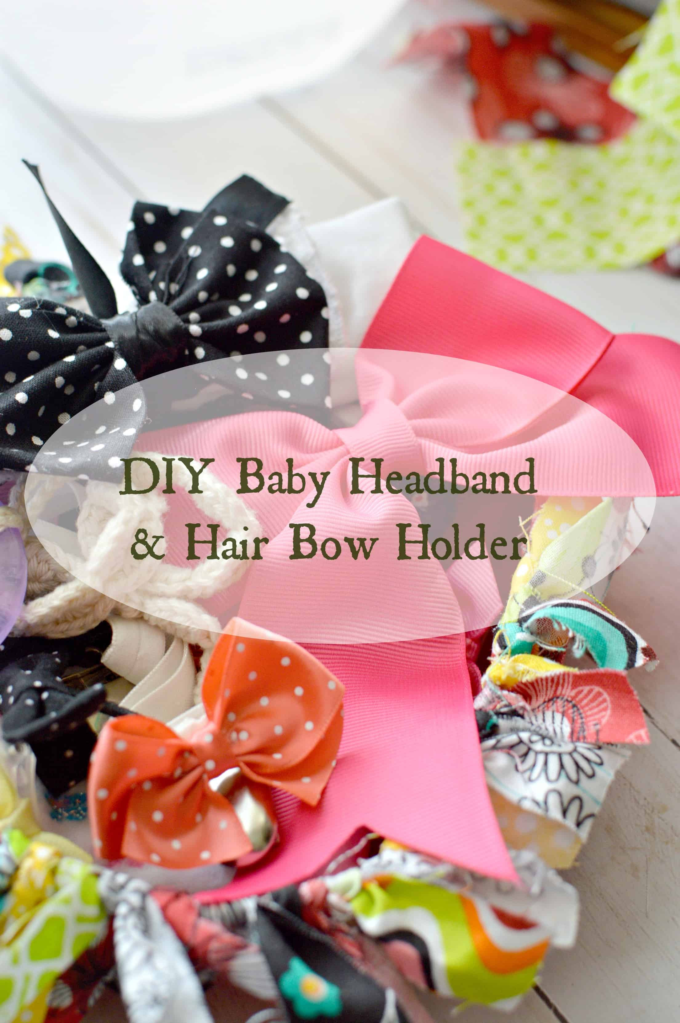 Best ideas about DIY Baby Bow Headband
. Save or Pin DIY Baby Headband & Hair Bow Holder Stylish Cravings Now.