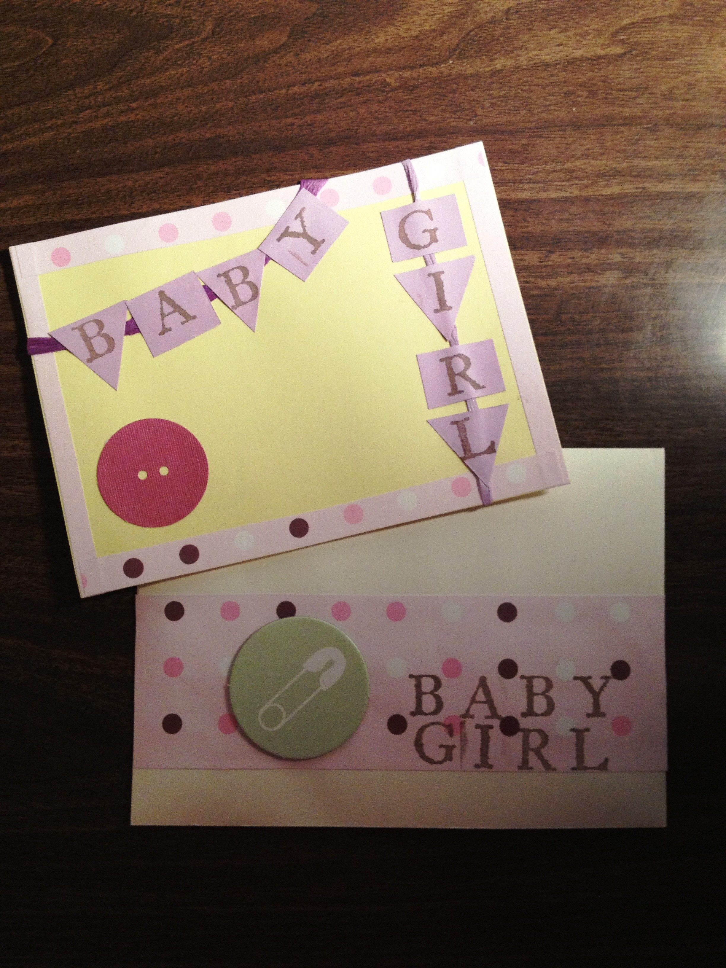 Best ideas about DIY Baby Card
. Save or Pin DIY crafting handmade baby girl card – it s jou life Now.