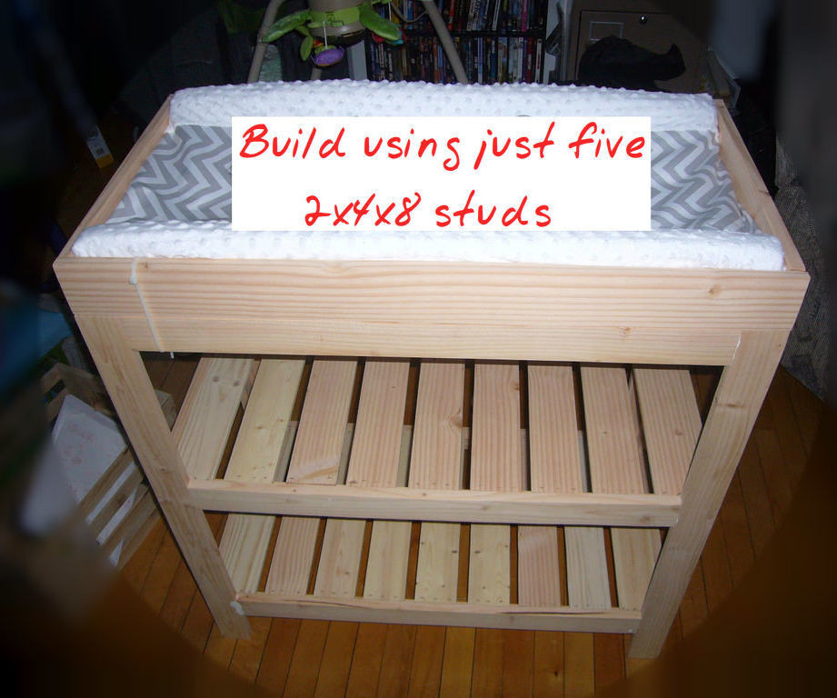 Best ideas about DIY Baby Change Table
. Save or Pin Baby Changing Table From Five 2x4x8 Studs 10 Now.