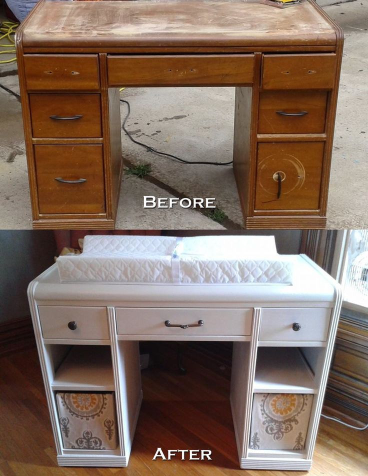 Best ideas about DIY Baby Change Table
. Save or Pin Old desk re purposed into a changing table Pin found by Now.