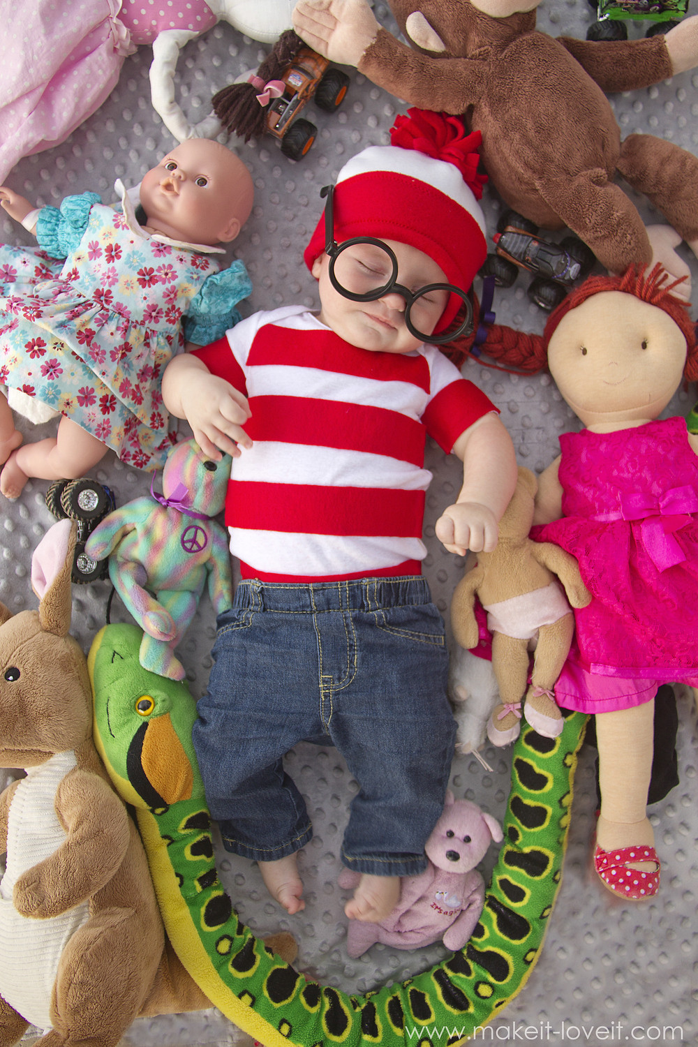 Best ideas about DIY Baby Costumes For Adults
. Save or Pin "Where s Waldo" Costume less than an hour Now.