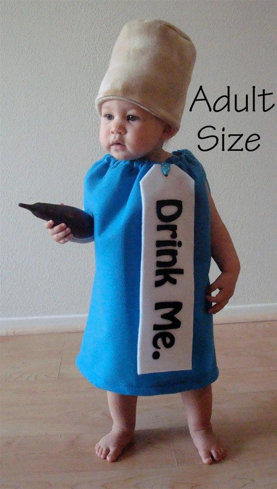 Best ideas about DIY Baby Costumes For Adults
. Save or Pin Items similar to Adult Costume Halloween Drink Me Bottle Now.