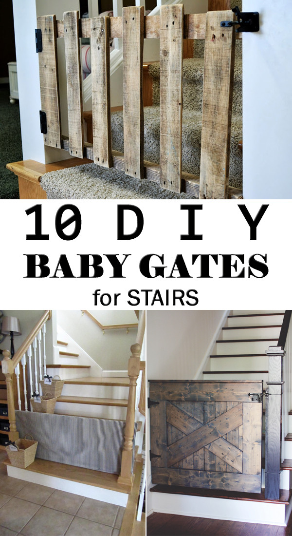 Best ideas about DIY Baby Gate For Stairs
. Save or Pin 10 DIY Baby Gates for Stairs Now.