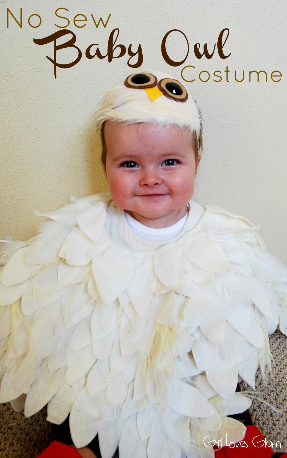 Best ideas about DIY Baby Girl Halloween Costumes
. Save or Pin No Sew Baby Owl Costume Girl Loves Glam Now.