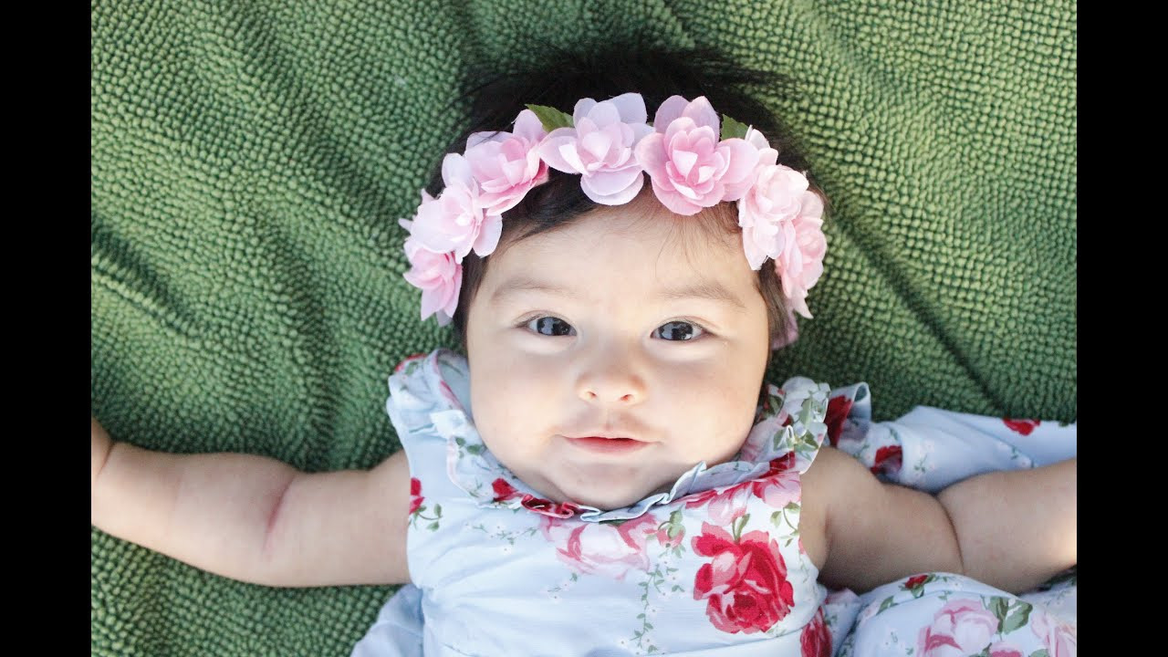 Best ideas about DIY Baby Girl Headbands
. Save or Pin DIY Hydrangea Baby Headband Tutorial Leis Now.