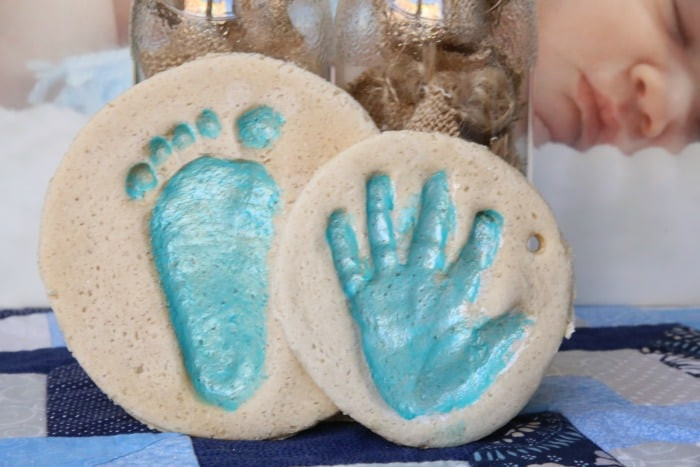 Best ideas about DIY Baby Handprint
. Save or Pin DIY SALT DOUGH HANDPRINT ORNAMENT Mommy Moment Now.