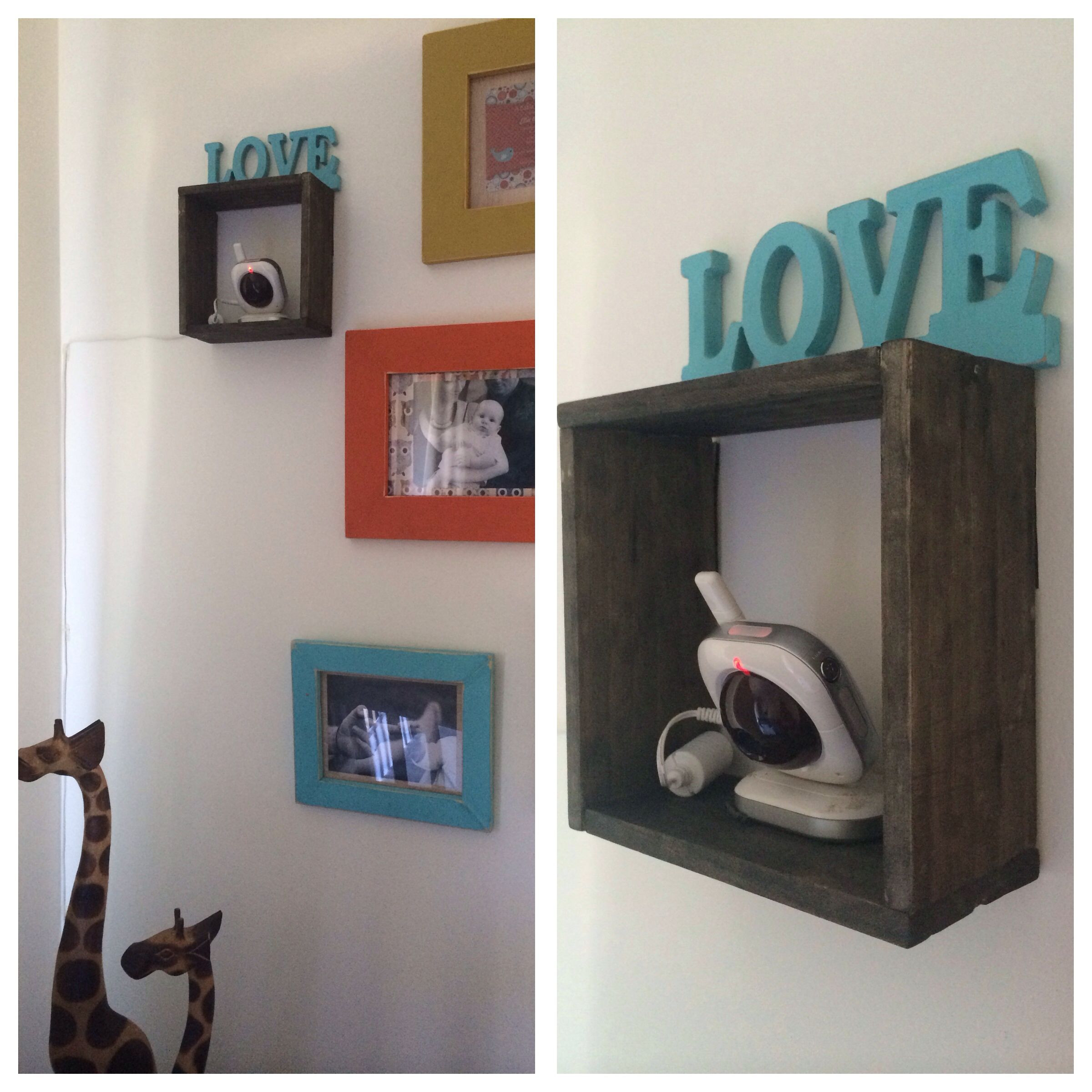 Best ideas about DIY Baby Monitor
. Save or Pin DIY Baby Monitor Camera Wall Shelf for Nursery Now.