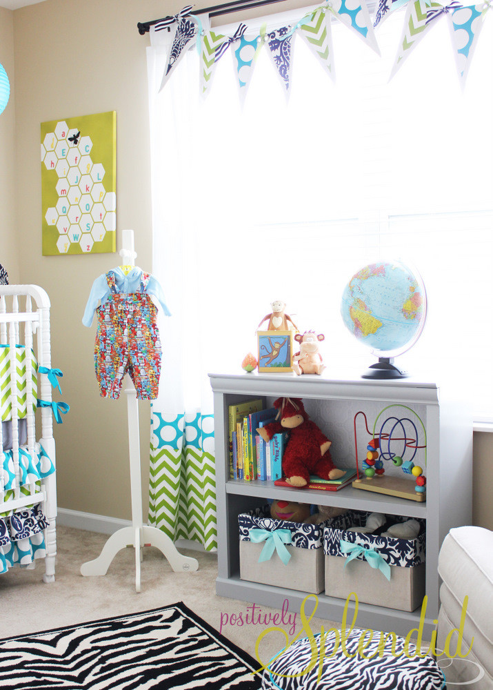 Best ideas about DIY Baby Room Decoration
. Save or Pin Baby Boy Nursery Tour Positively Splendid Crafts Now.