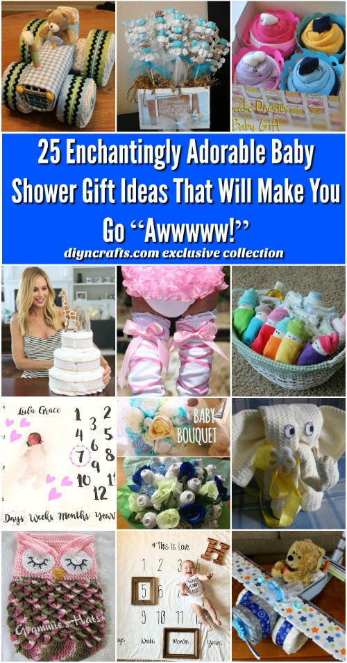 Best ideas about DIY Baby Shower Gifts Ideas
. Save or Pin 25 Enchantingly Adorable Baby Shower Gift Ideas That Will Now.