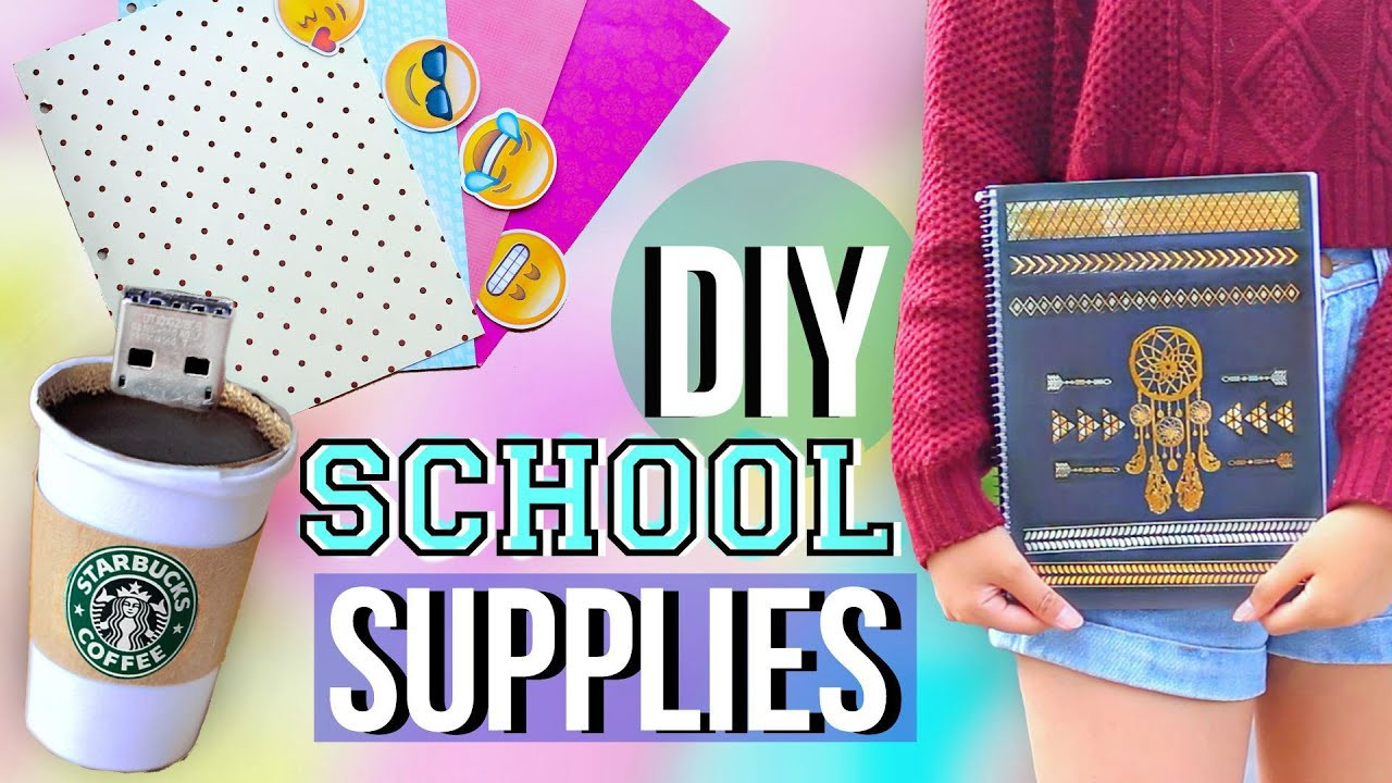 Best ideas about DIY Back To School
. Save or Pin DIY Back to School Supplies and Organization Now.