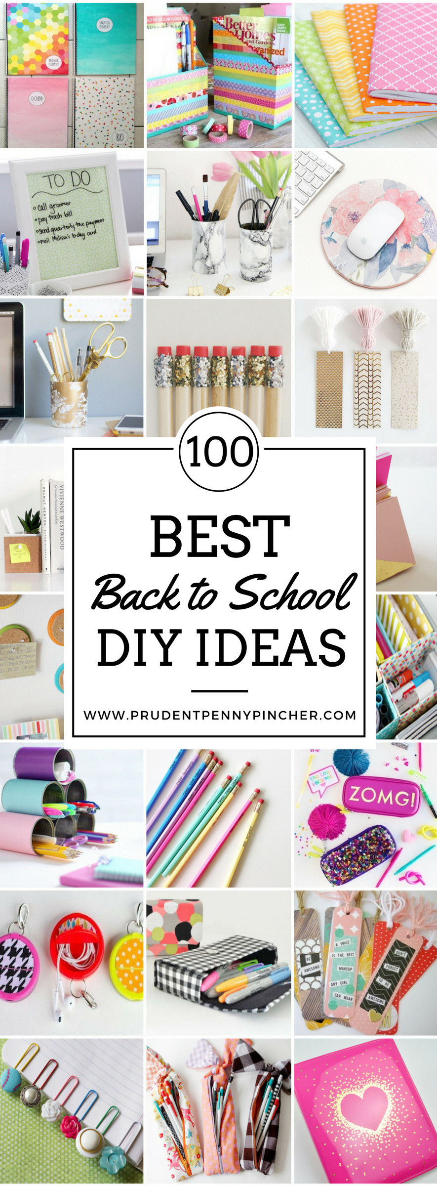 Best ideas about DIY Back To School
. Save or Pin 100 Best Back to School DIY Ideas Prudent Penny Pincher Now.