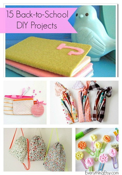 Best ideas about DIY Back To School
. Save or Pin 15 Back to School Projects DIY Ideas Now.
