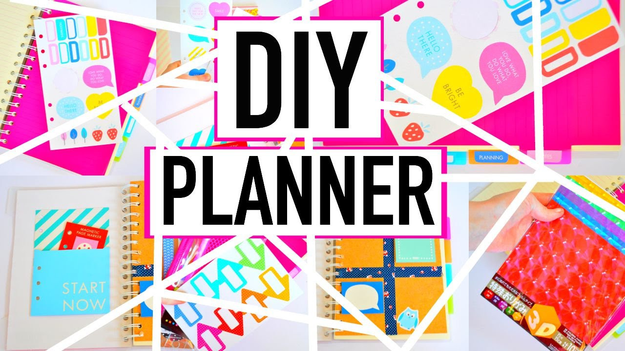 Best ideas about DIY Back To School
. Save or Pin DIY Planner on a Bud Now.