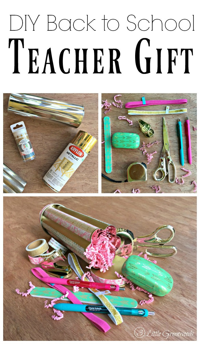 Best ideas about DIY Back To School
. Save or Pin DIY Back to School Teacher Gift 3 Little Greenwoods Now.