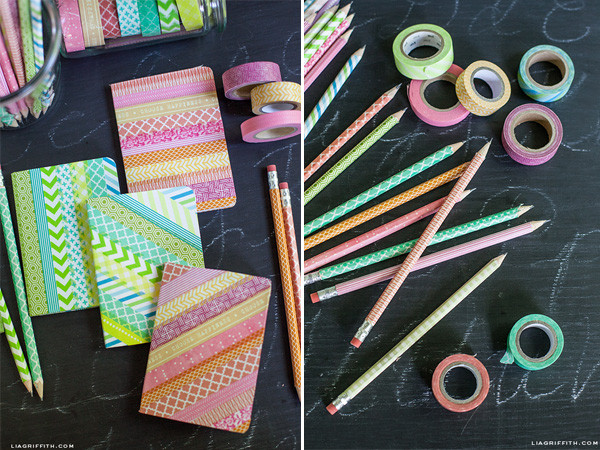 Best ideas about DIY Back To School
. Save or Pin Back to School DIY with Washi Tape Now.