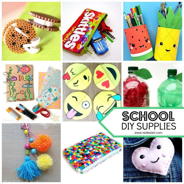 Best ideas about DIY Back To School Supplies
. Save or Pin School Supplies DIY Ideas Red Ted Art s Blog Now.