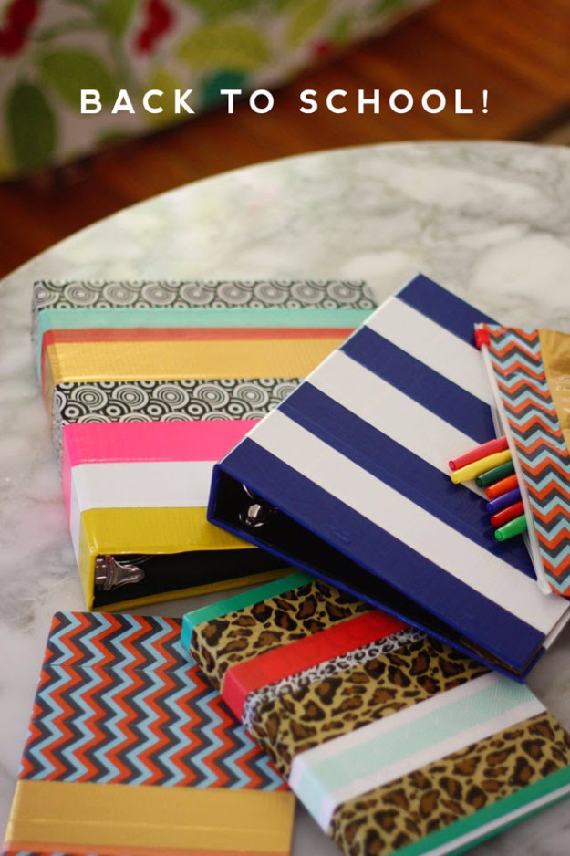 Best ideas about DIY Back To School Supplies
. Save or Pin 32 DIY Ideas for Back To School Supplies DIY Projects Now.