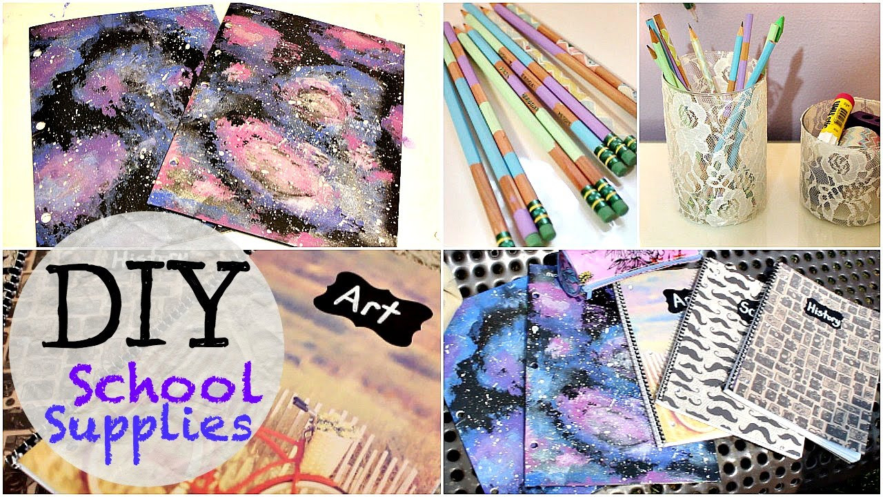 Best ideas about DIY Back To School Supplies
. Save or Pin Back To School DIY School Supplies Now.