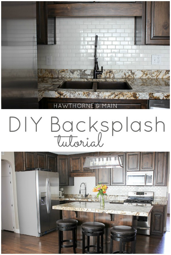 Best ideas about DIY Backsplash Kitchen
. Save or Pin DIY Kitchen Backsplash – HAWTHORNE AND MAIN Now.