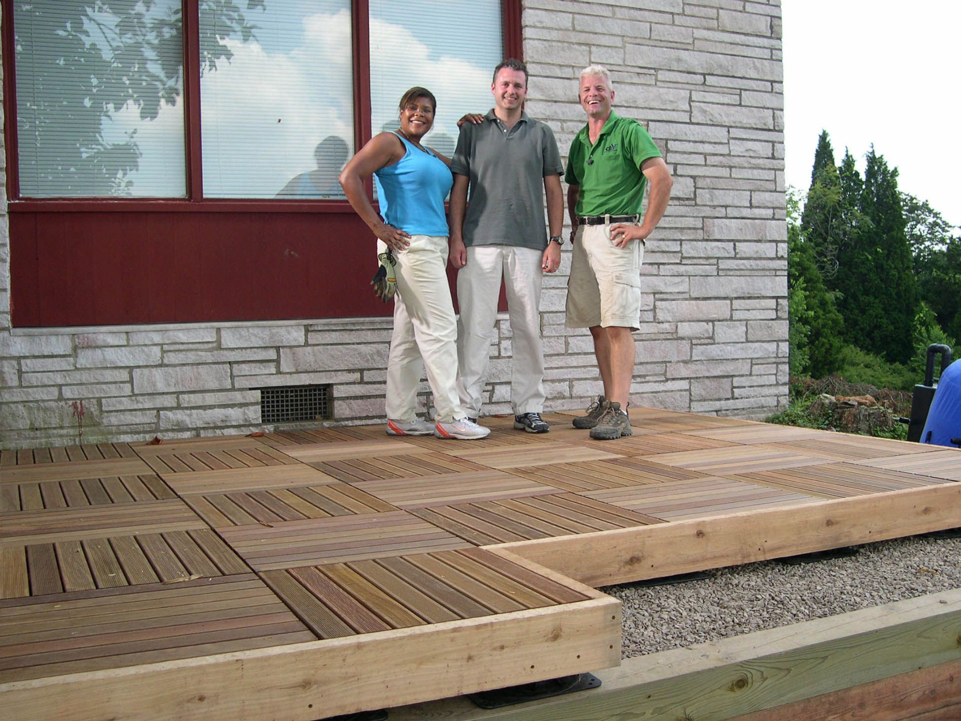 Best ideas about DIY Backyard Deck
. Save or Pin DIY network patio deck supports pedestal system Now.