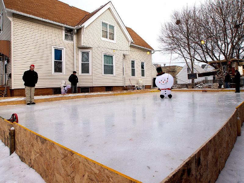Best ideas about DIY Backyard Ice Rink
. Save or Pin DIY ice rinks rally families neighbors Milwaukee Now.