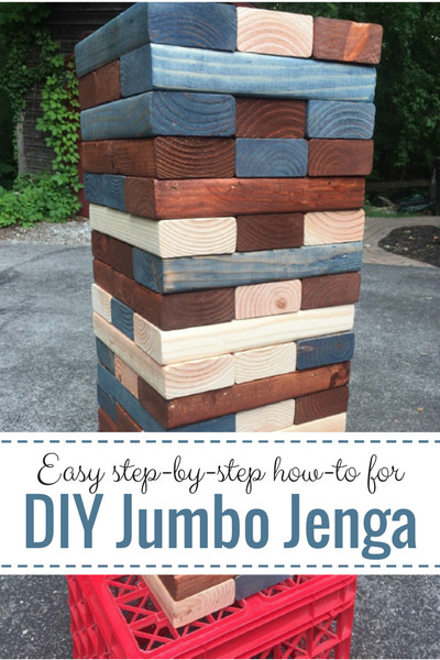Best ideas about DIY Backyard Jenga
. Save or Pin DIY Jumbo Jenga The Mom of the Year Now.