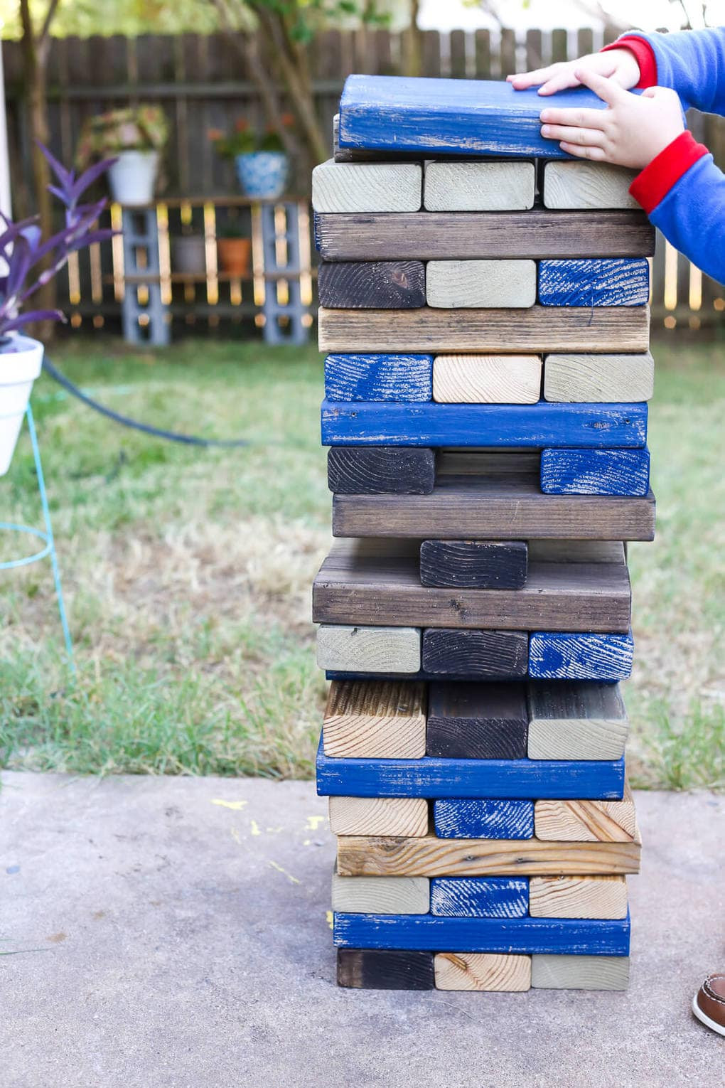 Best ideas about DIY Backyard Jenga
. Save or Pin DIY Lawn Games Backyard Blocks Now.