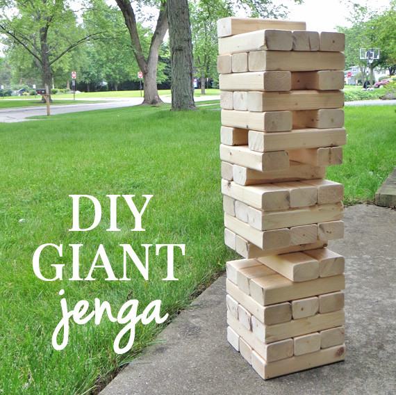 Best ideas about DIY Backyard Jenga
. Save or Pin How to Make a Giant Jenga Game Creative Green Living Now.