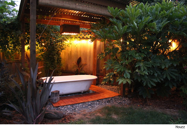 Best ideas about DIY Backyard Oasis
. Save or Pin Use a Salvaged Tub to Turn Your Backyard Into a Soothing Oasis Now.