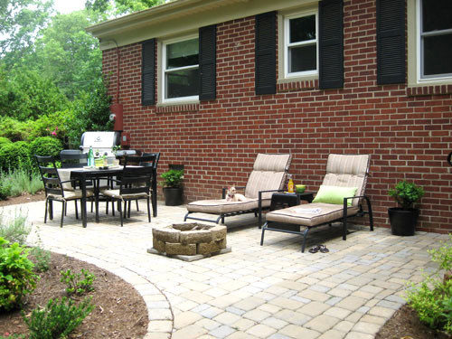Best ideas about DIY Backyard Patio Cheap
. Save or Pin Our $319 Patio Makeover plete With Loungers & A Fire Now.