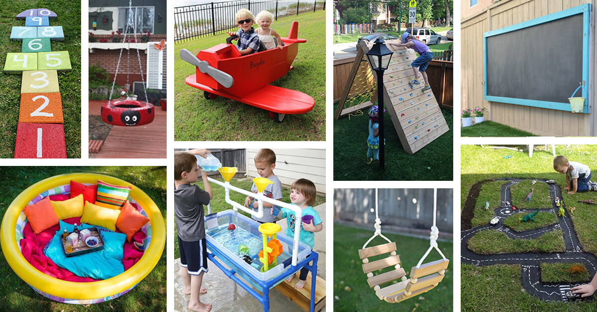 Best ideas about DIY Backyard Playground Ideas
. Save or Pin 34 Best DIY Backyard Ideas and Designs for Kids in 2019 Now.