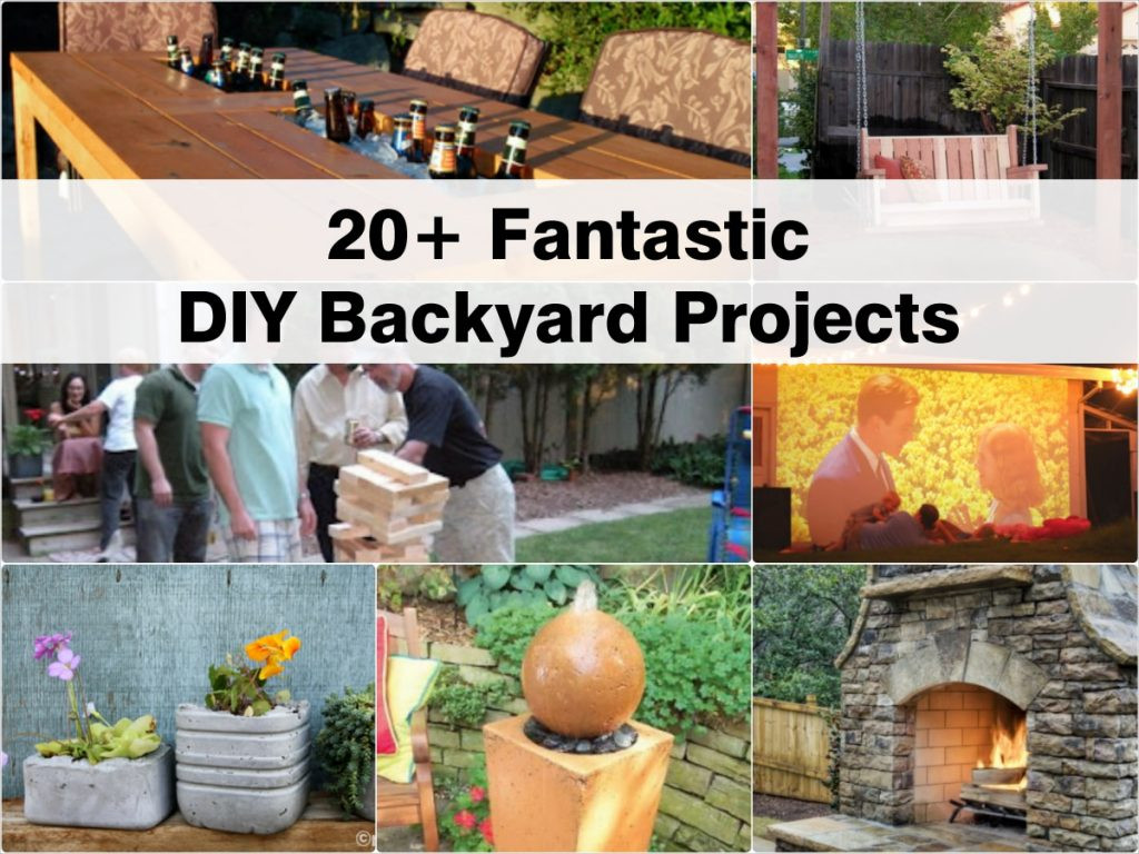Best ideas about DIY Backyard Projects
. Save or Pin 20 Fantastic DIY Backyard Projects Now.