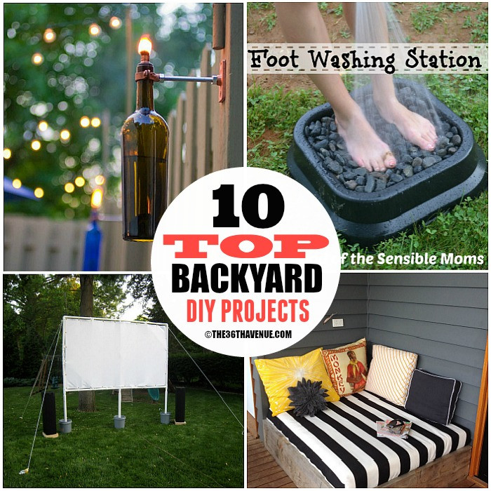 Best ideas about DIY Backyard Projects
. Save or Pin The 36th AVENUE DIY Home Projects – Backyard Ideas Now.